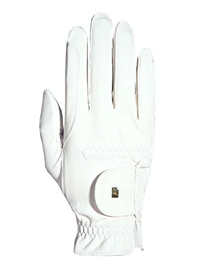 Letní rukavice ROECKL Grip, bílá
