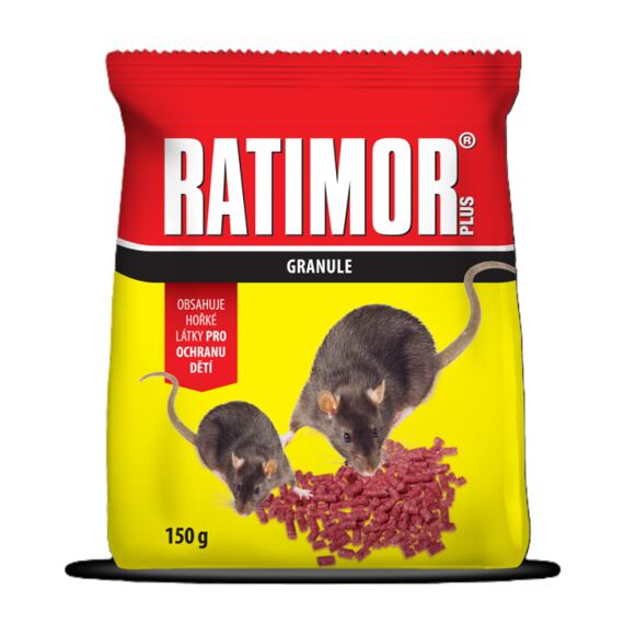 RATIMOR PLUS 29 PPM granule sáček 150 g