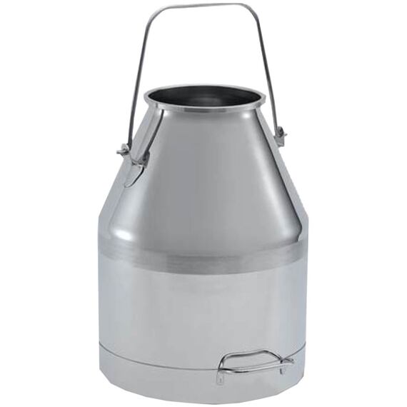 Konev nerezová leštěná objem 25 l, držadlo 143 mm