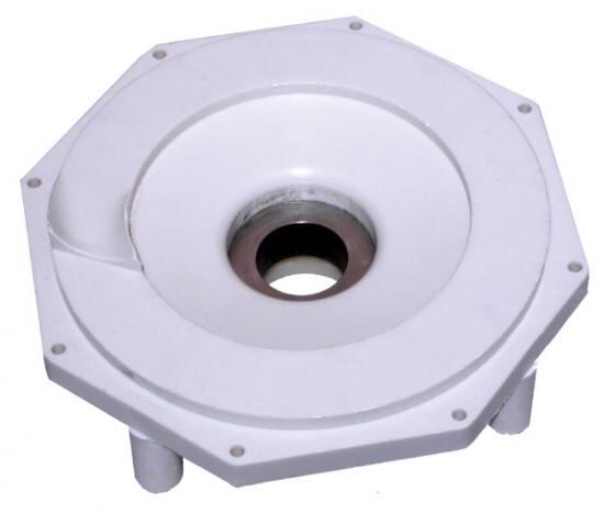 Víko sanitačního čerpadla s těsnícím kroužkem