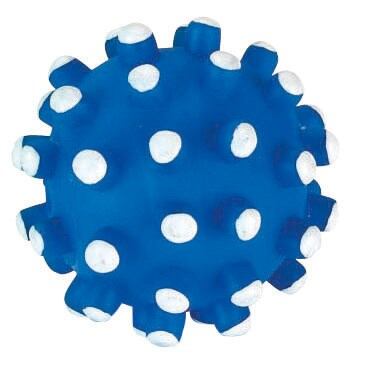 Sípoló labda kutyáknak, 12 cm átmérőjű, különböző színekben