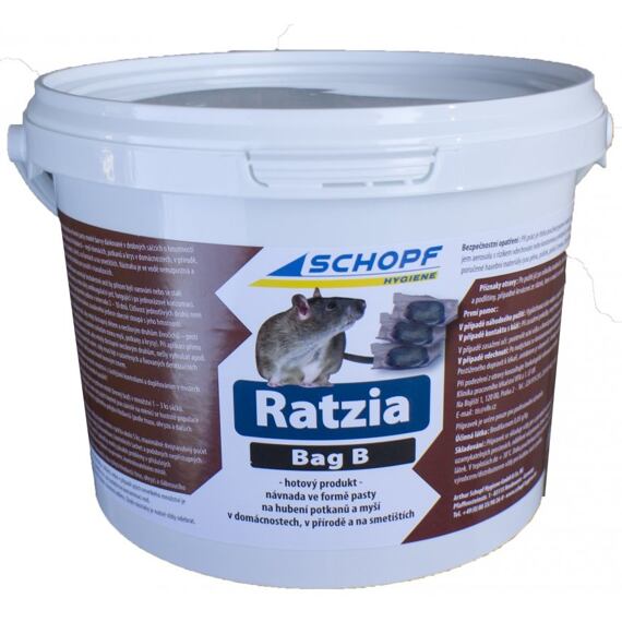 Ratzia Bag-B kártevőirtó csalétek paszta formájában 1,5 kg