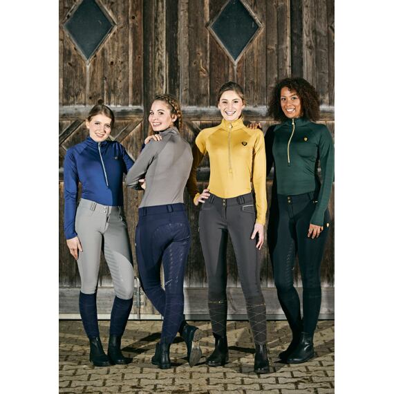 Dámské softshellové jezdecké kalhoty A/W 2020 tmavě modrá 40