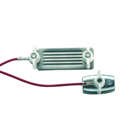 Propojovací kabel pro ohradníkové lanko do 6,5mm a pásku do 40mm