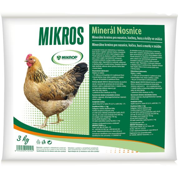 Mikros Minerál Nosnice 3kg