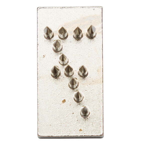 Tetovací číslo 30 mm, jednotlivé, špice