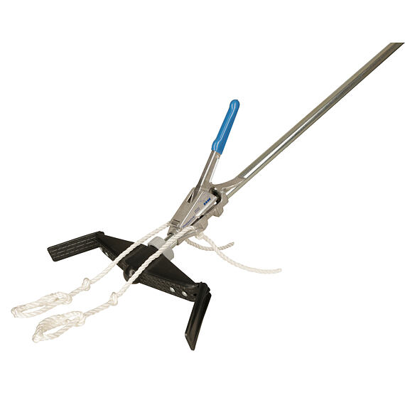 Porodní páka, mechanika 2020, s plast. opěrkami, pozink. tyč