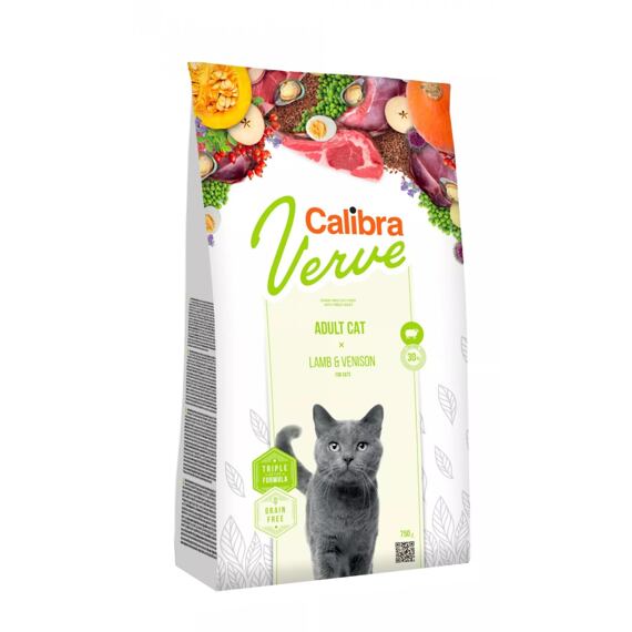Calibra Cat Verve GF Adult Lamb&Venison 8+