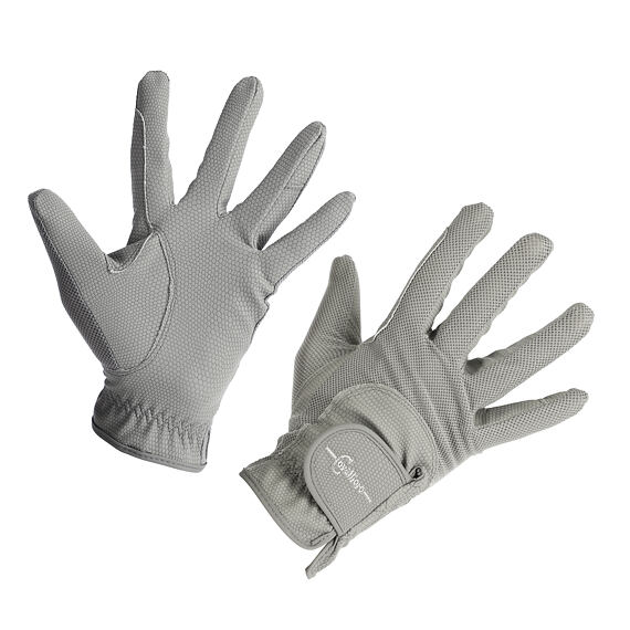 Jezdecké rukavice Covalliero S/S 2022, šedá