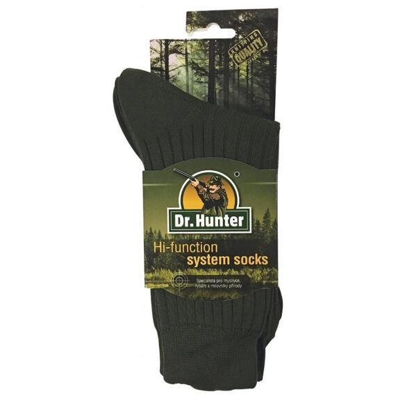 Pánské termoponožky DR. Hunter, zelené