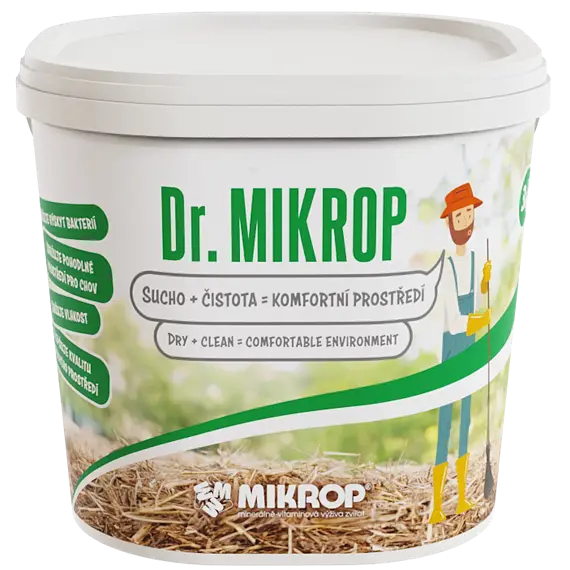 Vysoušeč stájového prostředí Dr. Mikrop, 3kg