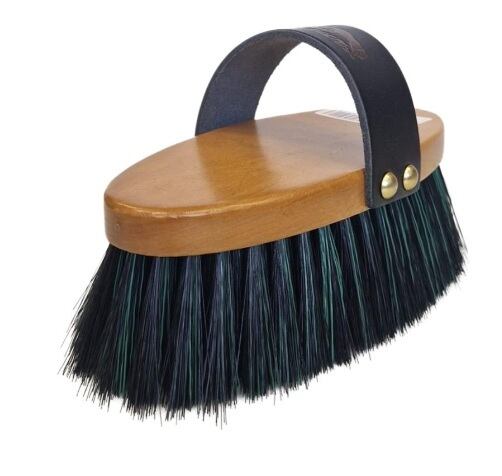 KENTAUR rizskefe bőrszíjjal, fekete/zöld