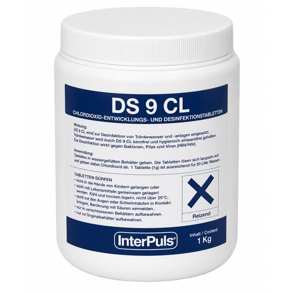 Fertőtlenítő és tisztítószer DS 9 CL 1kg