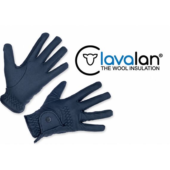 Covalliero A/W 2025 lovaglókesztyű, sötétkék, S