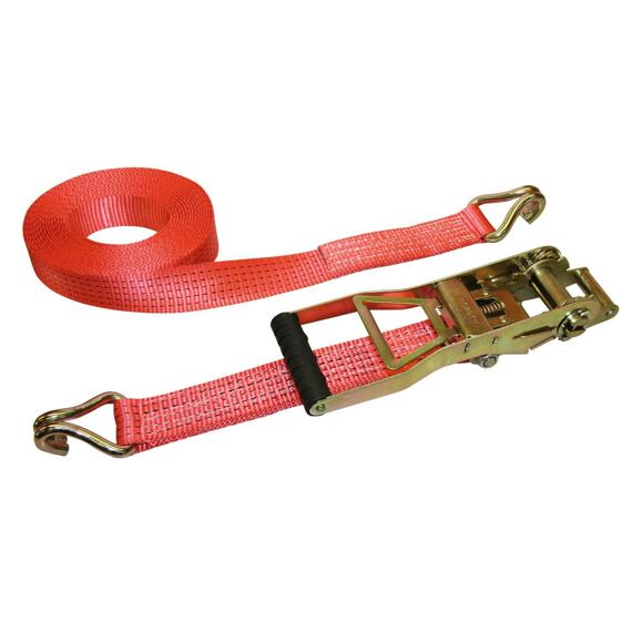 Popruh s ráčnou Ergo s dlouhou rukojetí, 2-dílný, 8m/50mm síla 5000kg