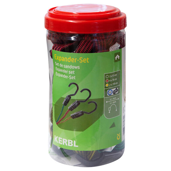 Sada pružné upínače