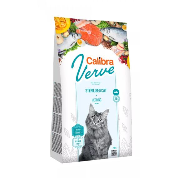 Calibra Cat Verve GF Sterilised Herring