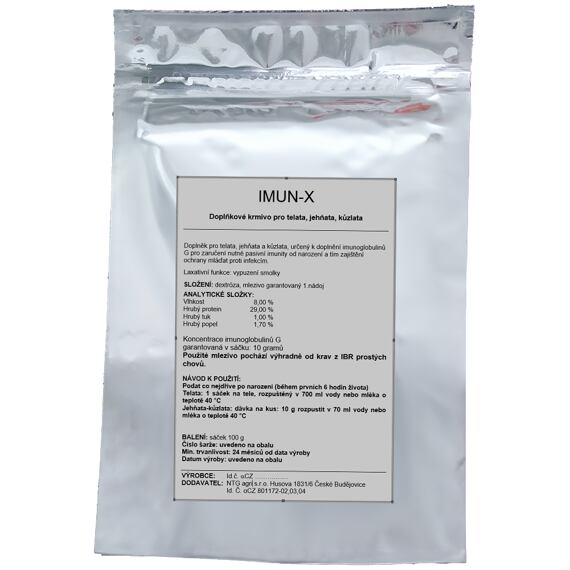 Mlezivo IMUN-X pro telata, jehňata a kůzlata 100g