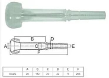 Struková silikonová návlečka pro ovce D17 SFT MRK