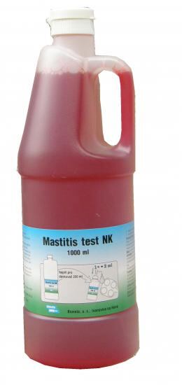 NK TEST -testovací roztok Mastitis 1L