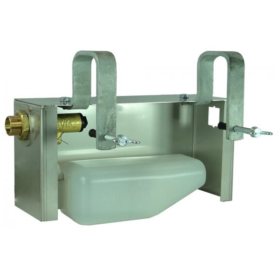 Rozsdamentes acél doboz MaxiFlow Suevia úszószeleppel, 874-es modell