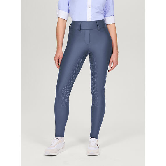 Női leggings TOMMY HILFIGER Highland, füstkék