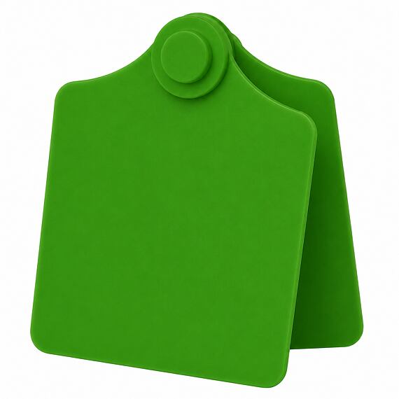Primaflex füljelző leírás nélkül, zöld, 2-es méret, 25 db/csomag