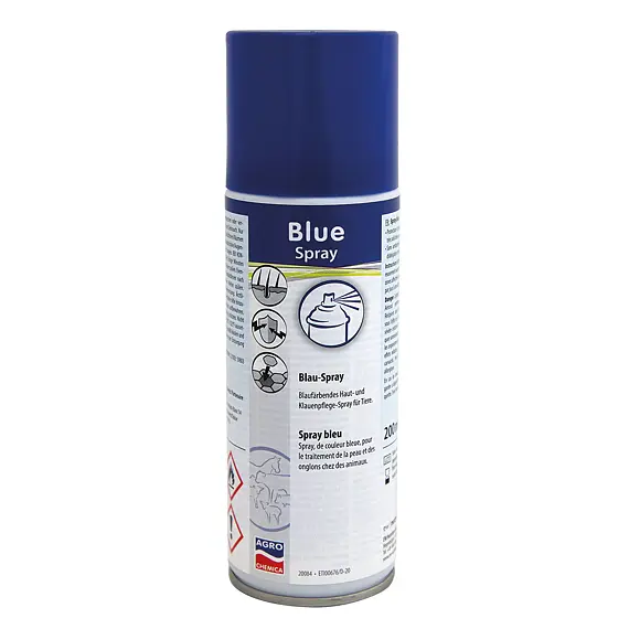 Bőr- és pataápolás Bluespray