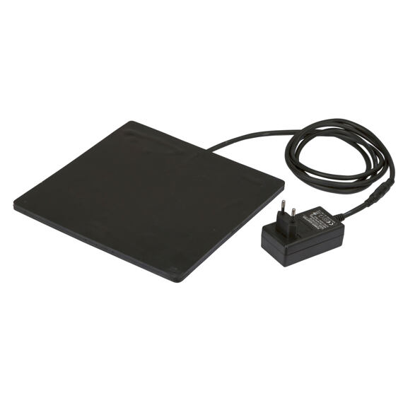 Vyhřívací deska 18 W k napáječce pro drůbež 24 x 24 x 0,7 cm