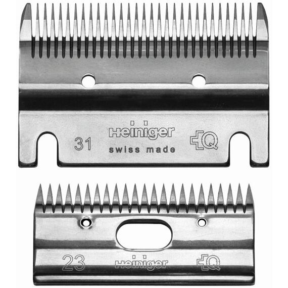 Sada stříhacích nožů Heiniger 31/23 pro standardní stříhání koní