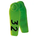Primaflex füljelző leírással 25 db, zöld, 0-s méret