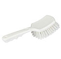 Kartáč na konve, 14cm s krátkou rukojetí, bílý