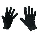 Jezdecké rukavice Covalliero COTTON JERSEY černá