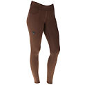 Dámské jezdecké legíny s gripem Covalliero A/W 2023, hnědá