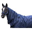 Nákrční díl k dece pro koně RugBe Zero, tmavě modrá