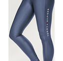 Női leggings TOMMY HILFIGER Highland, füstkék