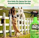 Absorbine UltraShield GREEN – természetes lódezodor illóolajokkal, 946 ml