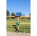 100 W-os napelem töltésvezérlővel és MC4 csatlakozóval