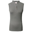 Dámský top Covalliero S/S 2023, šedá
