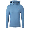 Dámská mikina s kapucí Covalliero S/S 2026, kouřově modrá