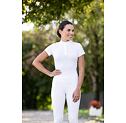 Női versenypóló, fehér