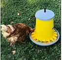 ARCUS GYRO etető fedéllel, 9 l űrtartalommal, lábakkal, sárga