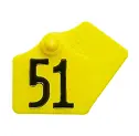 Primaflex füljelző leírással 25 db, sárga, 1-es méret