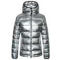 Dámská prošívaná bunda Covalliero A/W 2023, stříbrná