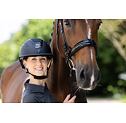 Jezdecká helma Covalliero Elite Polo, černá
