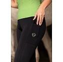Jezdecké legíny kompresní Covalliero S/S 2025 dámské, černá