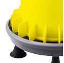 ARCUS GYRO etető fedéllel, 20 l űrtartalommal, lábakkal, sárga