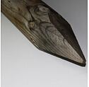 Dřevěný kůl, tlakově mořený, délka 150 cm, průměr 6 cm