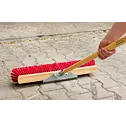 Nagy seprű élkaparóval 40 cm, nyél nélkül
