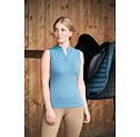 Dámský top Covalliero S/S 2023, světle modrá